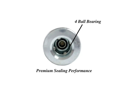 Beefy One Quarter Inch Steel Female Industrial Air Coupler Quick Connect Fittings Set with zoom on 4 ball bearing for sealing