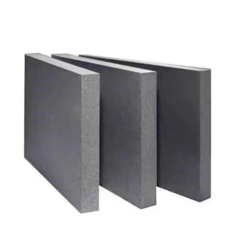 Graphite Precision Processing Block 100x100mm Square Plate, 4mm Thick, heavy duty, ideal for metallurgy and industrial use.