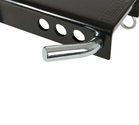 Close-up of black powder finish 4 Pack Stake Pocket Winch For Trailers And Flatbeds Fits Flush Or Outside Pockets Beefed Up Utility Kit