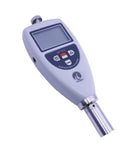 Pro Grade Surface Roughness Tester And Surface Profile Gauge With LCD Display 0 To 750 Microns Range For Shot Blasting Printing And Anti Corrosion Coating Durable Easy Readout Meter, angled view