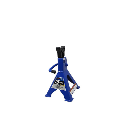 Top Shelf 3 Ton Auto Jack Stands Built Tough For The Shop Crew And Weekend Garage Warriors Heavy Steel Frame Adjustable Height With Sure Grip Ratchet Lock 6000 Lb Capacity Pair
