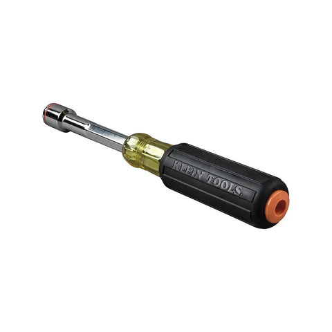 Go-To Heavy-Duty Nut Driver With Hollow Shaft For Long Bolts, Nine Sixteenth Inch Tip, 4 Inch Shaft, Magnetic Nut Retention