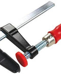 Heavy Duty General Purpose Clamp With Zinc Die Cast Jaws Delivers Up To 330 Pounds Of Clamping Power, Serrated Rail