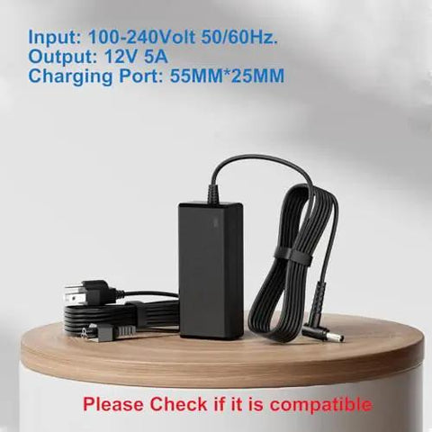 12V Replacement Power Cord For Mini C300 C400 Series WiFi Card Reader And Flex C401U Cradle K400 Starter Kit Base Power Cord Supply Ready To Plug In PWR YJ3PWR PK FSP040 RHBN2 on table