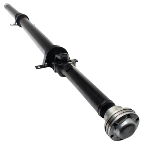 Heavy Duty Rear Driveshaft Support Center Bearing Assembly For Cadillac SRX 2010 To 2016 angled view shows steel construction and mount brackets.
