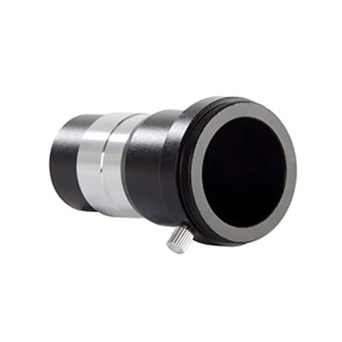 2X Barlow And T Adapter For 1.25 Inch Eyepieces Universal Telescope Accessory with metal body and focus knob