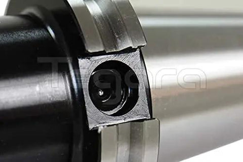 Close-up of CAT40 ER32 3.0 Inch Collet Chuck Kit, showing the 5/8x11 UNC drawbar and collet nut, precision CNC tool holder