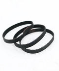 Tough As Nails GT2 Timing Belt For Power Transmission 2GT Synchronous Drive Belt in black, multiple widths and lengths visible.