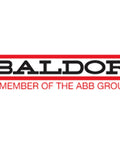 Logo of Baldor, a member of the ABB Group, associated with 2 HP 1800 RPM 56 Hz TEFC 1-Phase AC Motor Workhorse.