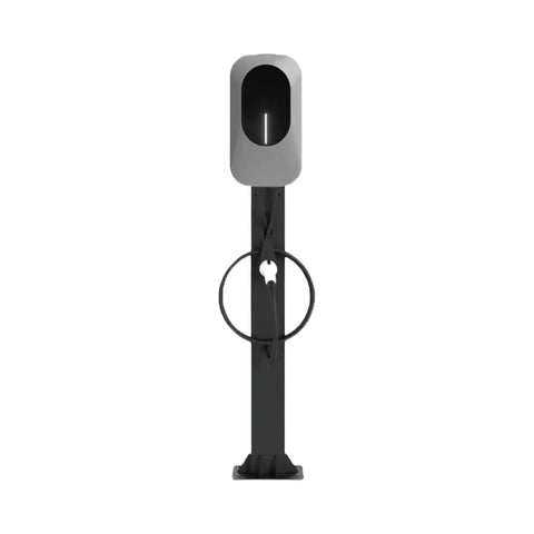 Slick And Reliable Portable AC EV Charger Level 2 11 Kilowatts Fast Electric Vehicle Home Charging Station front view