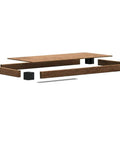 DIY Plastic Ceiling Storage Kit For Overhead Garage 24 By 48 Inches With Beefy 500 Lb Capacity Includes All Hardware And Plans Easy 90 Degree Cut Setup Lumber Not Included, disassembled view showing components.