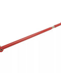 Non Adjustable Rear Upper And Lower Control Arms With Adjustable Panhard Bar Performance Kit For 2005 2014 Ford Mustang 2 Door Coupe Red, red steel adjustable Panhard bar
