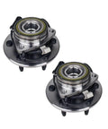 2 Pack Front Wheel Hub Bearing Assembly For 4WD AWD Vehicles ABS Compatible With Cadillac Escalade Chevy Avalanche Express