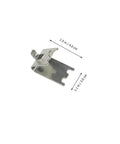 Stainless Steel Refrigerator Shelf Clips 6 Pack Must Have Smooth Surface Shelf Support Hooks For Household Refrigerators
