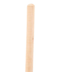 Solid wooden handle of a Heavy Duty Rubber Toilet Plunger With Solid Wooden Handle For Bathroom Sink Drains And Tub Clogs.