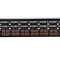 Badass 16 Port KVM Switch For Desktop Setup With Hella Secure NIAP Certification showing back panel connections.