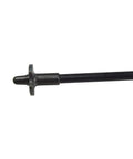 Close-up of 24 Inch Crossbow Release Bolts Set With Decocking System tip and half-moon nock.