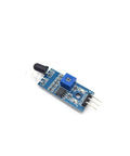 Smart Car Robot Reflective Photoelectric IR Obstacle Avoidance Sensor Module 3 Pin Output for Arduino Raspberry Pi DIY Robots High Precision Front Obstacle Detection with Green Indicator, blue PCB