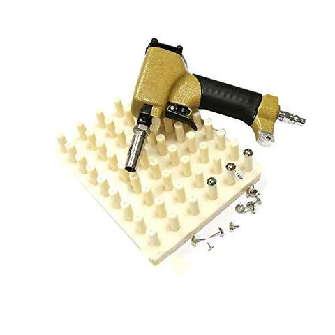 Slick Lightweight Pneumatic Brad Nailer 14Mm Straight Nail Gun With Jam Free Bottom Load Magazine Built Tough For No Sweat Cabinet And Furniture Build Ups In Your Workshop