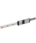 Smooth Precision Linear Rail Slide Bearing With End Limit Blocks For Stable CNC Printers And Machine Tool Motion Control That Runs Sick And Tight. MGN9C rail slider