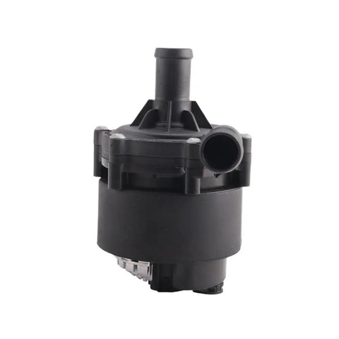 High Flow Auto Electrical Water Pump 106747300H Direct Swap Replacement For Model S Cooling Assembly side view with inlet and outlet.