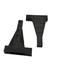 RC Plane Engine Mount For Fixed Wing Model Aircraft And Helicopters 52x90mm Black Plastic Mount Fits 40 50 Class Easy Install Durable