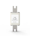 Top Shelf High Voltage DC Fuse With Silver Housing Rated At 750V And 400A 500A 630A For EV Chargers And Solar Arrays features a compact design.