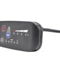 Side view of Ebike LED Meter Display 48V IP65 Waterproof With UART Protocol 5Pin Electric Bicycle Meter for 22.2mm handlebar.