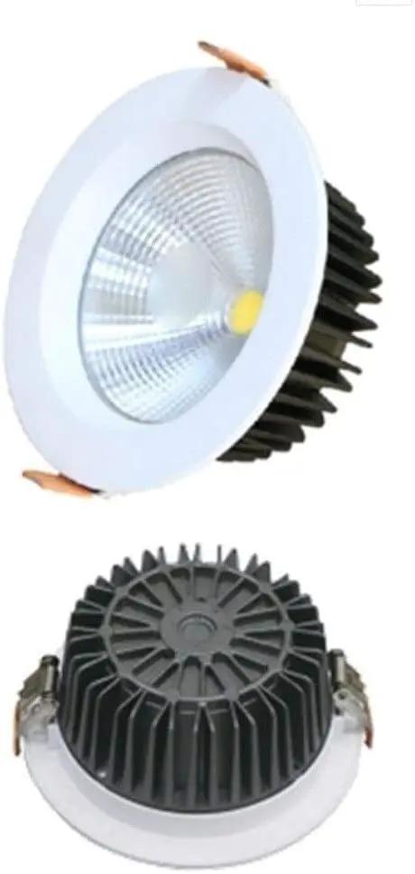 WKNHHL Recessed Lighting Housing Trim Kits Led Downlight Ceiling Lamp High CRI Ultra Slim Recessed Panel Light showing aluminum spotlight design.