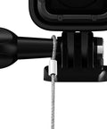 Close-up of 15 Pack 8 Inch Stainless Steel Tethers With Four Spring Snap Hook Clips Vinyl Coated Steel Wire Cable Lanyards for secure gear attachments.