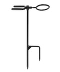 Beefy Bow Stake With 360 Degree Adjustable Rotating Fork And Arrow Ring For Recurve And Compound Bows, Heavy Duty Bow Arrow Bracket