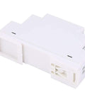 Slick Compact Din Rail Switching Power Supply for tight control cabinets, 24V DC output at 15W, sleek white design.