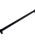 Flat Black Cabinet Bar Handle Pull 10 Pack With Twelve And Five Eighths Inch Hole Centers, Fourteen And One Eighth Inch Length