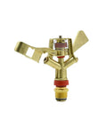 Tough As Nails Zinc Alloy Pulsating Sprinkler With 360 Degree Rotation For Lawn Garden Irrigation Durable Metal Sprinkler Head