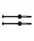 Two-piece Beefed Up Steel Drive Shaft CVD Upgrade Kit for Sakura D3 CS XIS Zero S 1/10 scale RC car, metal construction