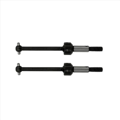 Two-piece Beefed Up Steel Drive Shaft CVD Upgrade Kit for Sakura D3 CS XIS Zero S 1/10 scale RC car, metal construction