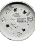 Rotary Addressable Optical Smoke Detector Featuring Photoelectric Sensing And Quick Nuisance Rejection For Dead Simple Fire Alarm Setup And Straight Up Reliable Performance In Any Commercial Space back view showing mounting base and sensor details.