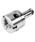 Three Inch 5C Mount Lathe Chuck With Three Jaw Self Centering Scroll Type TIR 0.001 Inch Quick Setup for Fixtures and 5C Spindles