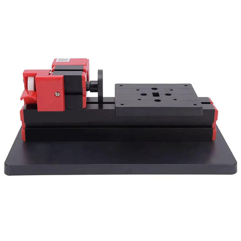 Fesjoy Mini Sanding Lathe Polishing Tool 24W Woodworking Machine base view with adjustable components for precise sanding.