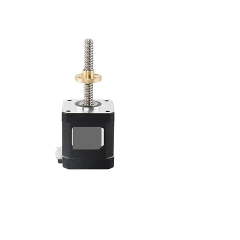 Dead Nuts Reliable Nema 17 Linear Stepper Motor Module Featuring Two Millimeter Lead Screw Traveling One Hundred To Five Hundred Millimeters For Bullseye Precision In Cnc Milling And Robotics Automation