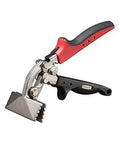 Hand Seamer 3 Inch Offset With Forged Steel Jaws And RedLine Ergonomic Handles, 7 To 1 Compound Leverage Head For Maximum Power