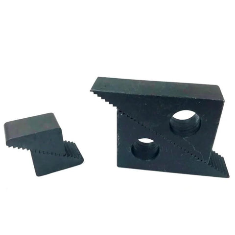 Forged alloy steel step blocks from 58 Piece Milling Machine Clamping Kit Built Tough With 7/16 Inch T Slot, 3/8-16 Studs, T Nuts