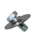 Rig Ready High Strength Clutch Mounting Bolts For Honda Clones Predator 97CC 212CC, silver bolt with washer and nut.