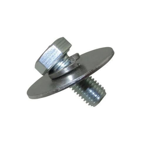 Rig Ready High Strength Clutch Mounting Bolts For Honda Clones Predator 97CC 212CC, silver bolt with washer and nut.