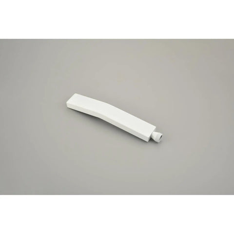 16" Rain Systems Wall Mounted Shower hand shower attachment in white, designed for ceiling installation with hose connection.