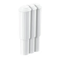 Premium Three Pack Water Filter Cartridges For Automatic Coffee Machines, white, designed to prevent limescale buildup.