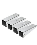 Built Like A Tank Heavy Duty Outdoor Gate Support Wheel Low Profile Roller For Wooden Shed Doors with steel wheel and sleek design.