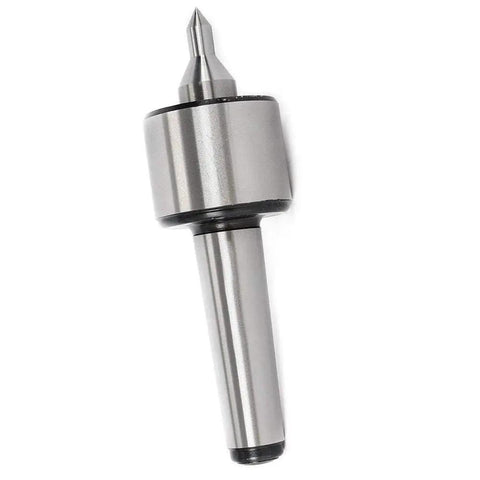 Triple Bearing Long Spindle Revolving Live Center For Lathe Tailstock Built Tough, Heavy Duty 60 Degree Point, High Carbon Steel
