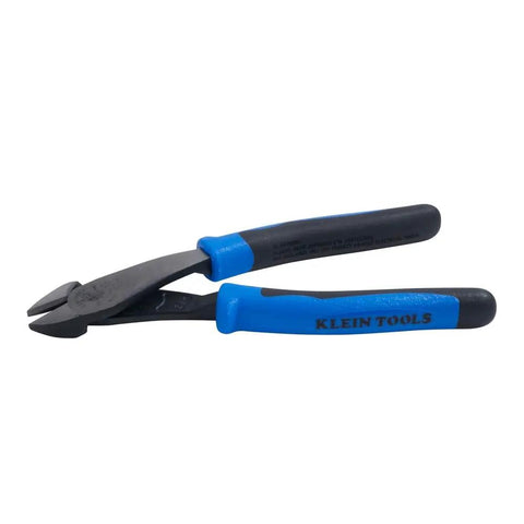 Heavy Duty 8 Inch Diagonal Cutting Pliers With Angled Head For Tight Spaces High Leverage Cutter Powers Through ACSR Screws Nails And Hardened Wire Made In USA