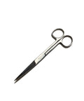 Pro Trim 6 Inch Curved Scissors For Aquascaping And Aquarium Plants, precision stainless steel pruning scissors